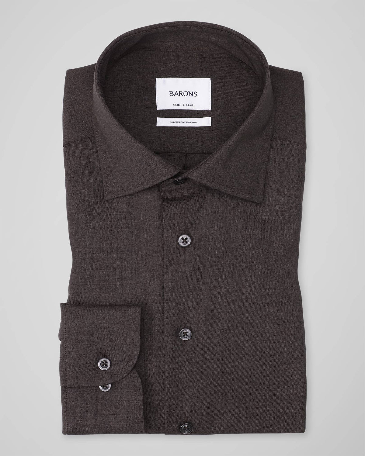 La Chemise Merino 2.0 | Dark Brown