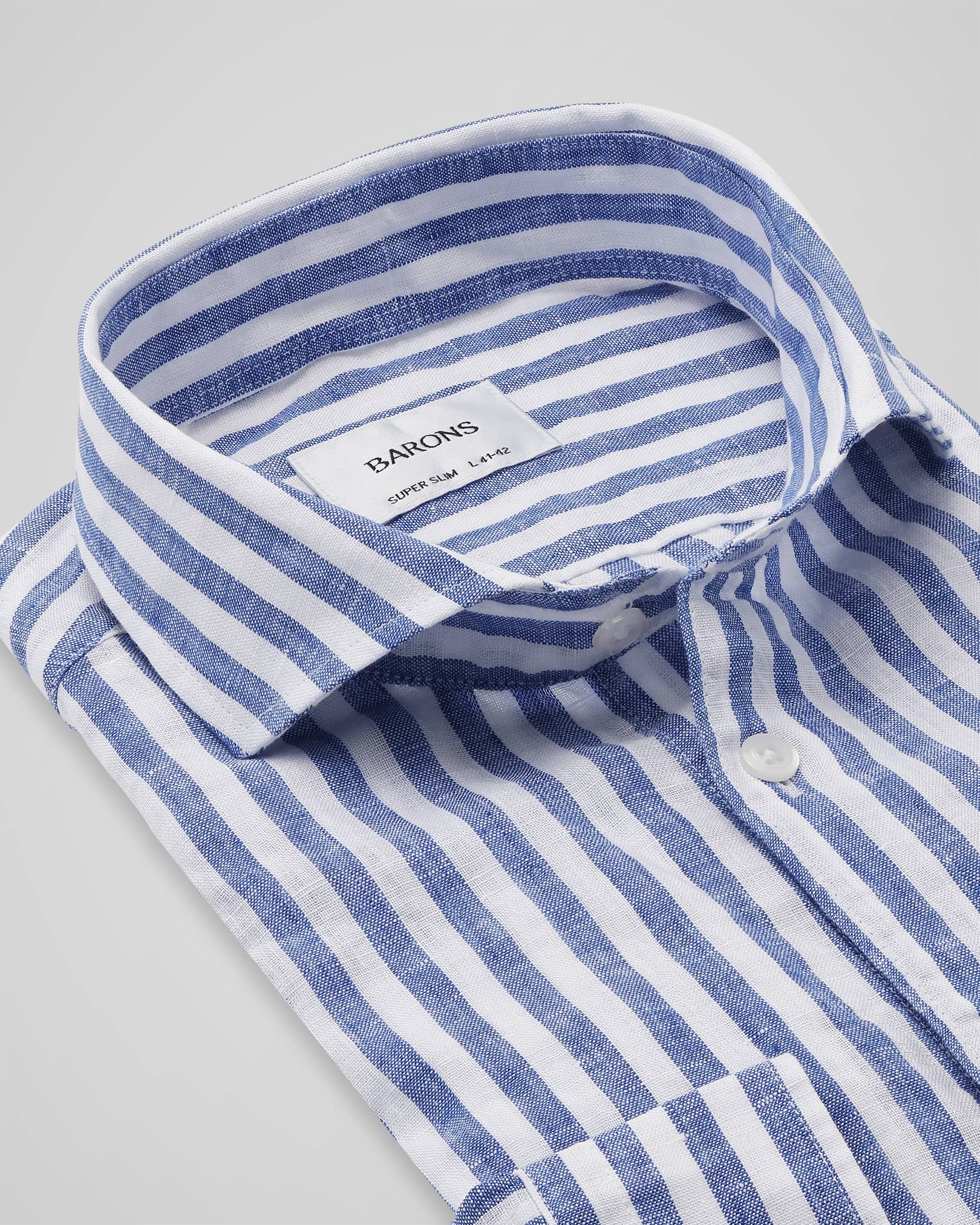 The Sicilian 2.0 | Wide Mid Blue Stripe