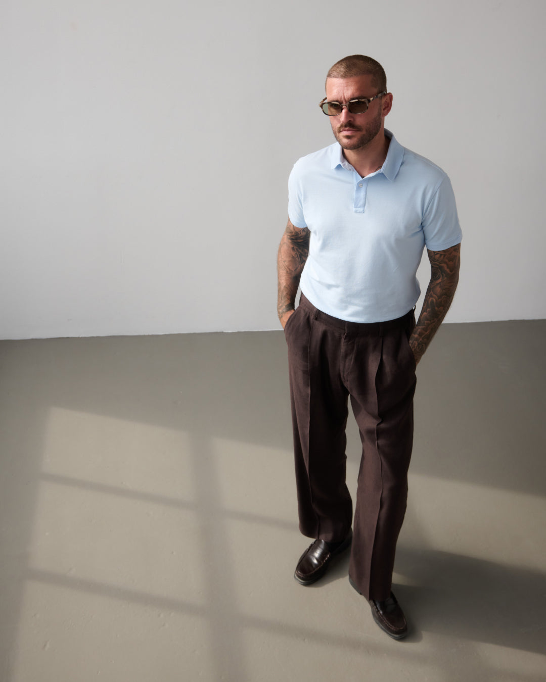 The Ambassador Polo | Bleu clair